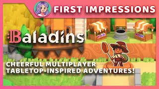 MULTIPLAYER CHOOSE YOUR OWN ADVENTURE! - First Impressions: Baladins (Demo)