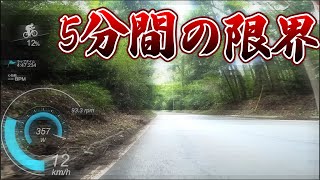 30日間で5分走はどのくらい成長するのか？【前回334w】