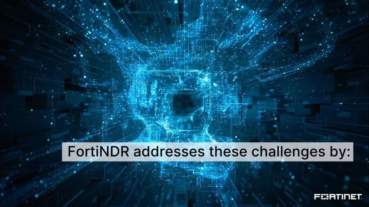 Integrated, AI-Powered Network Detection And Response | FortiNDR - YouTube