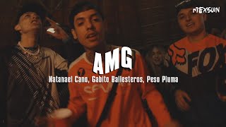 AMG (Letra) - Natanael Cano x Gabito Ballesteros x Peso Pluma