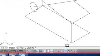 [매운탕 캐드]  TIP 28강 . 캐드3D 모델링부터 도면추출까지 연습 1부