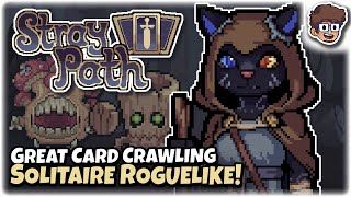 GREAT Card Crawling Solitaire Roguelike! | Let's Try Stray Path