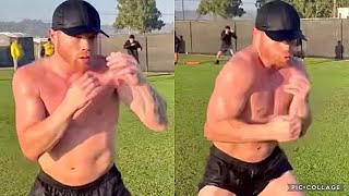 CANELO IN MONSTER SHAPE FOR GOLOVKIN 3, SHOWING SICK SPEED & POWER, READY TO RUMBLE WITH GOLOVKIN