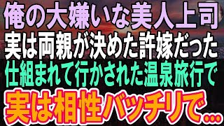 【感動する話】大嫌いな美人上司が実は俺の許嫁だった   両親に仕組まれて行かされた温泉旅館で信じられない展開。2人キリだと案外気が合って   【いい話】【朗読】