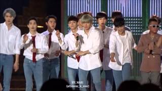 150905 DMC Festival K-POP Concert EXO - 아리랑 (ending)