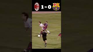 AC Milan vs Barcelona UEFA Champions League Final 1994 Highlights #football #shorts #youtube