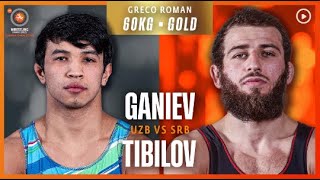 FINAL 60 kg / Alisher GANIEV (UZB) vs Georgij TIBILOV (SRB) / RANKING SERIES 2025