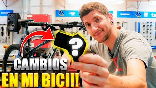 MODIFICACIONES A MI BICI