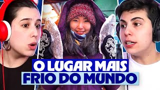 COMO É A COMIDA DO LUGAR MAIS FRIO DO MUNDO? | React