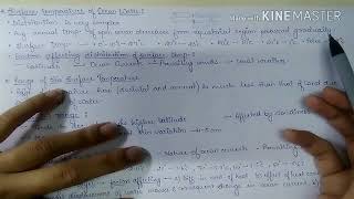 Salinity and temperature distribution of ocean water (OCEANOGRAPHY-part-3)