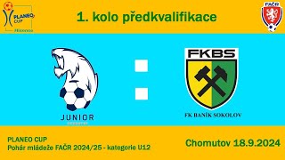 Junior Chomutov U12 : FK Baník Sokolov