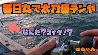 Vol.59【2024ラスト春日丸太刀魚テンヤ】イージー太刀魚爆釣なるのか！？