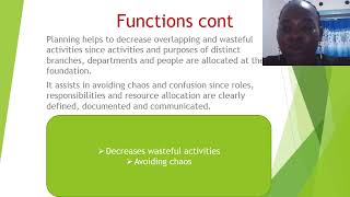 Powerpoint presentation on Planning function 2