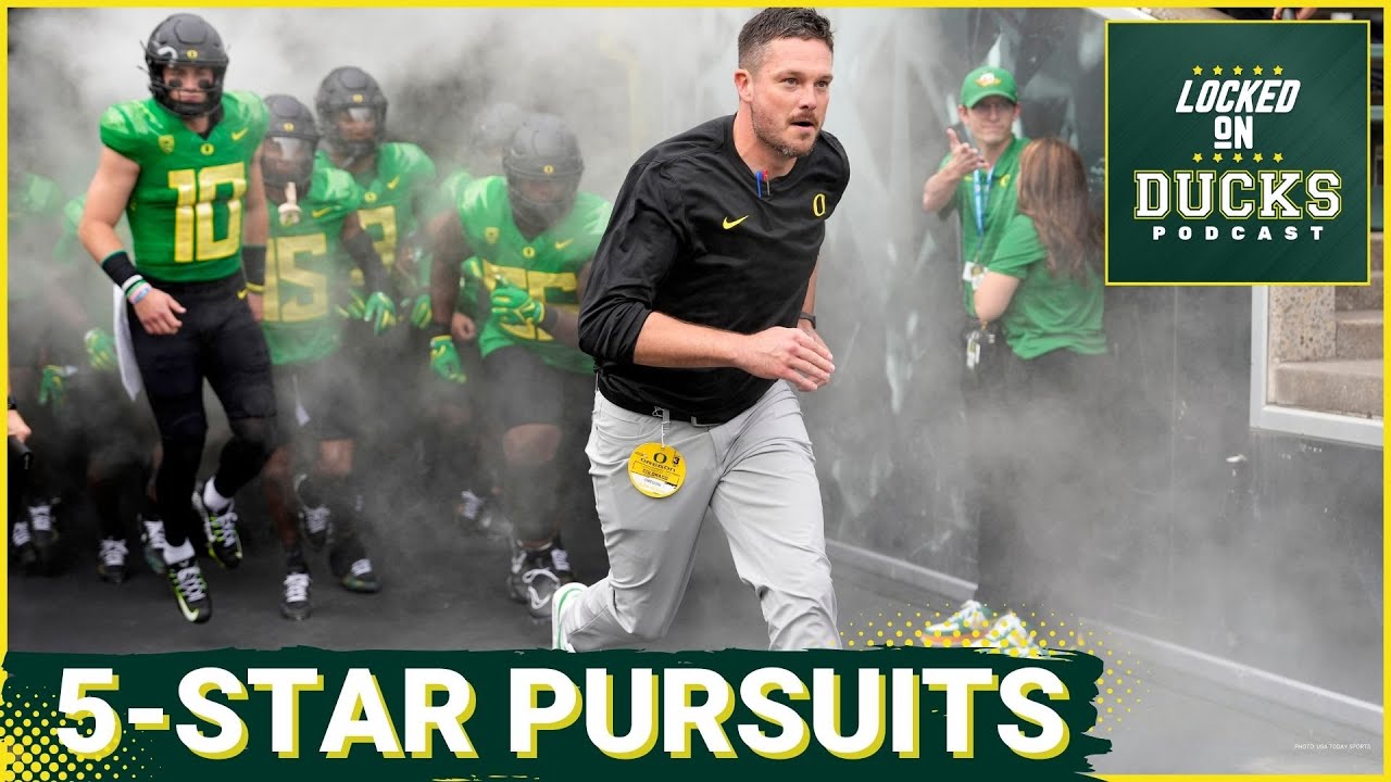 UPDATE: Oregon Football Pursuing 5-star Recruits In 2025, Can They Land ...