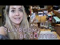 Vlog: REAL LIFE Playroom De-Clutter! | Fleur De Force