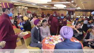 Amritpal Singh Weds Ramanpreet Kaur Ring Ceremony