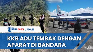 KEMBALI BIKIN ONAR, KKB Tembaki Pesawat di Bandara Bilogai Papua, TNI Polri Langsung Balas Tembakan