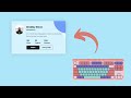 ASMR Programming - Profile Card UI - No Talking