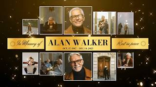 Free Gold Particle Memorial Funeral Collage Photo Slideshow Video Template (Customizable) - FlexClip