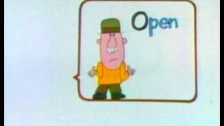 Sesame Street - Speech Balloon - O for Open