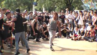 95's Huslerz vs TACOBELL CREW / BBOY PARK 2016 BREAK DANCE BATTLE day2