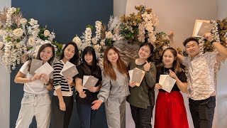 王牌婚礼花艺布置速成班课程（第二期） - 学生课后感言 ｜3 Days Wedding Florist and Decorator Achiever Course