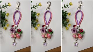 DIY Blooming Keychain & Bag Charm | Cappadocia vibes - Membuat Gantungan Tas| Ganci Tutorial