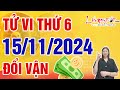 Tử Vi Hàng Ngày 15/11/2024 Thứ 6 Chúc Mừng Con Giáp Đổi Vận Phát Tài Tiền Vàng Chất Đầy Kho