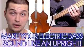 5 Ways to Make Your Electric Bass Sound Like an Upright - [ AN's Bass Lessons #2 ]
