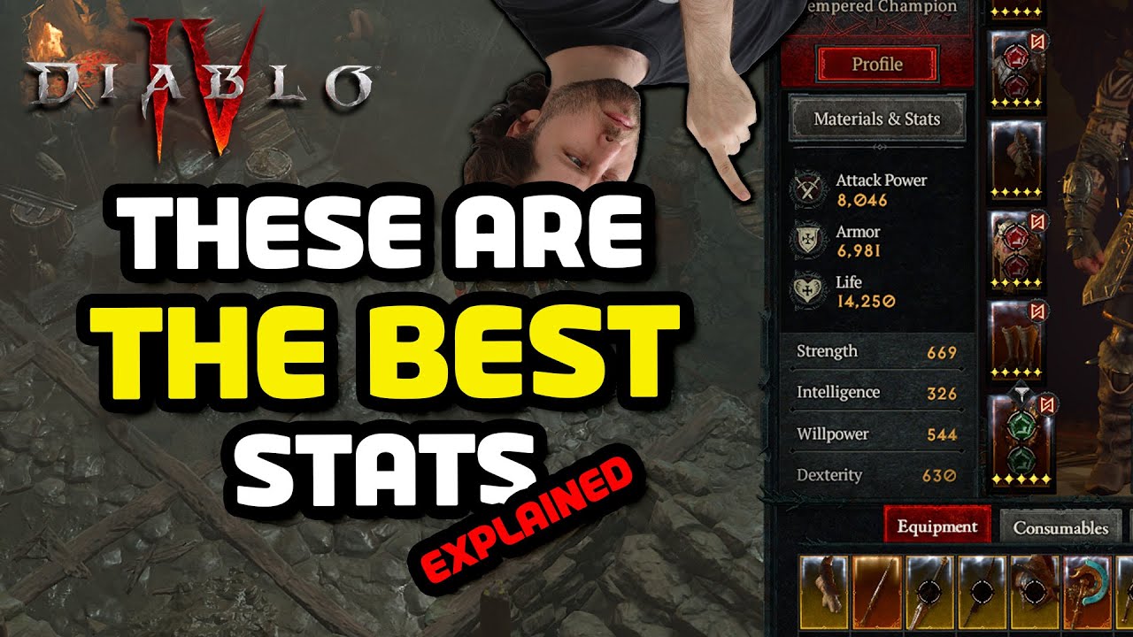 Diablo 4│Best Stats For Every Slot!│Stat Priorities Explained For HC ...