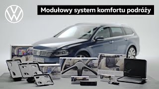 Oryginalne akcesoria Volkswagen - modułowy system komfortu podróży