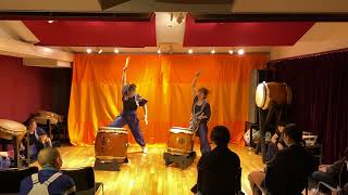 【和太鼓】 定期演奏会 ~踊ろ踊ろ~③「赤い月、走る」【Tama Art University／Japanese drum】