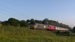 50008 Thunderer \u0026 67028 haul the Retro Devon Belle \u0026 FLATTEN the INFAMOUS LICKEY BANK with 5900 bhp