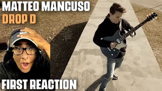 Musician/Producer Reacts to "Drop D" by Matteo Mancuso