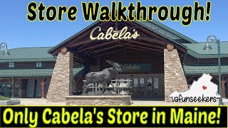 Touring Maine’s Only Cabela’s – Scarborough Store Walkthrough!