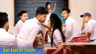 Kya Kiya Re Sanam   School LOve Story   Cute Love   Hindi Song 2021   SBA Creation
