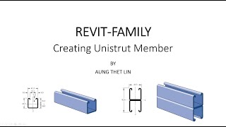 Revit-Family Creation: Unistruct Member