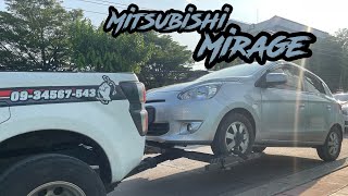 รถยกวิทยา EP.91 | [Mitsubishi Mirage] ช้อนล้อ