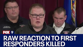 Burnsville first responders killed: Press conference [RAW]