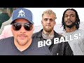 ANDY RUIZ JR - JAKE PAUL HAS BALLS - REACTS TO JAKE PAUL VS HASIM RAHMAN JR