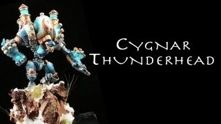 Painting Warmachine \u0026 Hordes: Cygnar Thunderhead