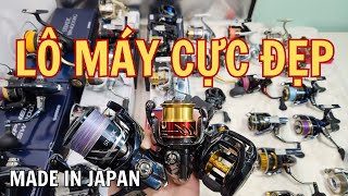 Thanh Lý Máy Câu Nhật Bản Siêu Đẹp | Shimano Daiwa #máycâunhật #máycâunhậtbãi #cầncâunhậtbản #maycau