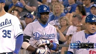 LAD@KC: Gordon tallies four hits, two runs in 5-4 win