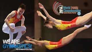 HIGHLIGHTS - 2014 Trampoline Worlds, Daytona Beach (USA) - SYN Women \u0026 TRA Men - We are Gymnastics!