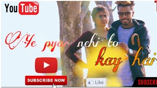Ye Pyar Nahi To Kya Hai Full Song video |cover song | Rahul Jain |cute romantic song