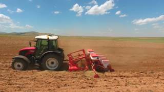 Pneumatic Precision Planter - Axe Type / Planter A and  Vertical Power Harrow