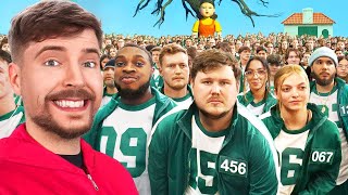 বাস্তব জীবনে $456,000 স্কুইড গেম! $456,000 Squid Game In Real Life! MrBeast #mrbeast