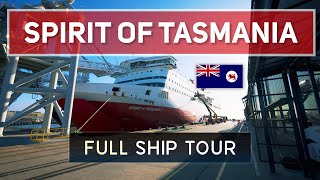 Spirit of Tasmania FULL Tour : EXPLORE Decks 10 to 7 🚢