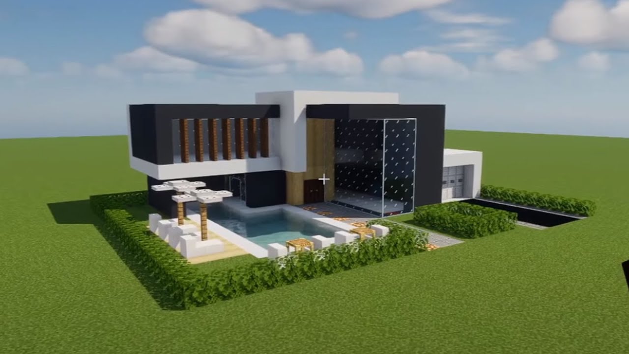 Minecraft Modern Ev Yapımı 🏠 - YouTube