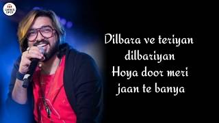 Dilbara Song ( Lyrics ) - Pati Patni Aur Woh | Sachet Tandon | KARTIK Aryan, Ananya Pandey , Bhumi